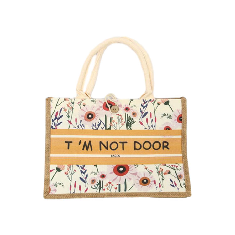 हाताने पेंट केलेल्या कॅनव्हास बॅगवरील नोट्स